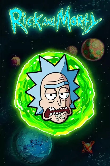 Металлический пин &quot;Rick and Morty: Rick&quot;