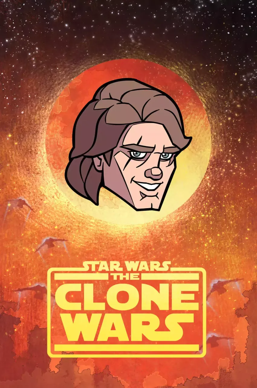 Металлический пин "Star Wars The Clone Wars: Anakin Skywalker"