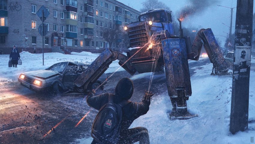 Набор открыток "Северный Паук"