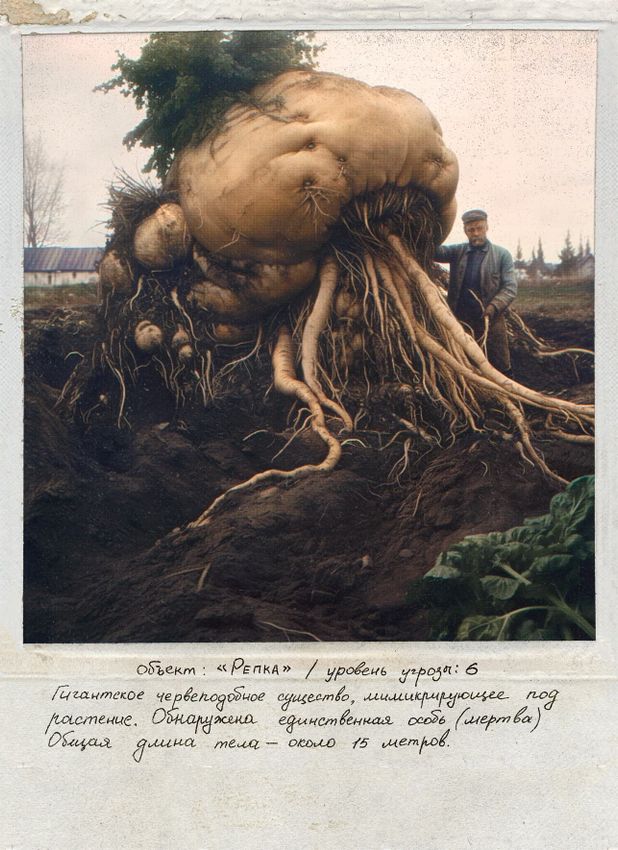 Открытка "Аномалии Репка" Открытка "Аномалии Репка"