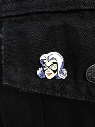 Металлический пин "Spider-Man 1994: Black Cat"