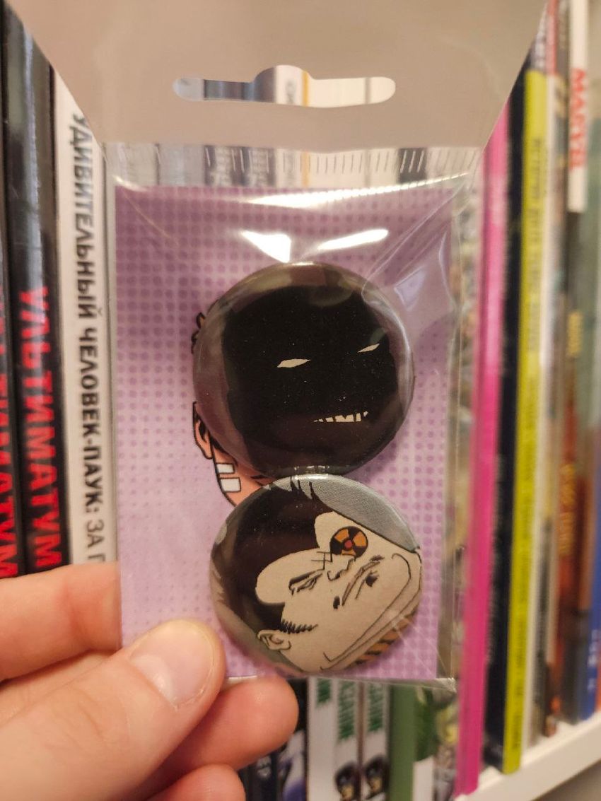 Набор значков из комикса Batman (2004) #623