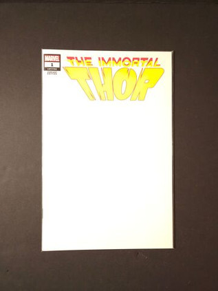 Immortal Thor #1 Blank Variant