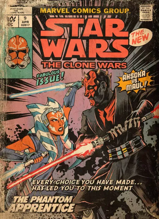 Открытка &quot;Star Wars The Clone Wars: The Phantom Apprentice&quot;