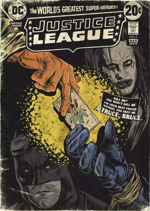 Открытка &quot;Justice League #3: A Truce, Bruce&quot;