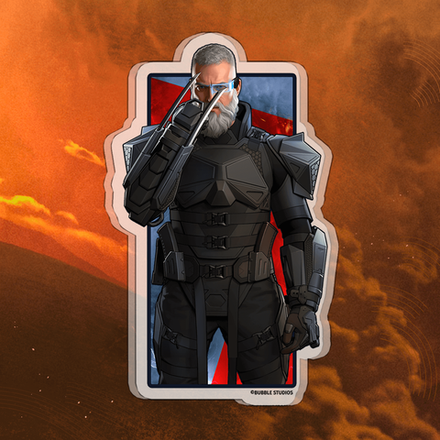 Акриловый стенд "Майор Гром: Игра. Отто Шрайбер"