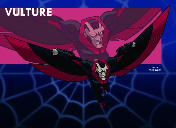 Открытка &quot;Spectacular Spider-Man: Vulture&quot;