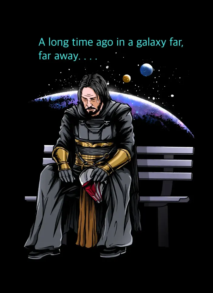 Открытка "Keanu Revan"