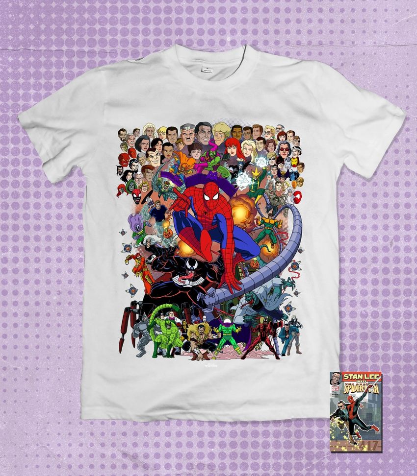 Футболка "Человек-Паук 1994" белая