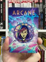 Металлический пин "Arcane: Vi"