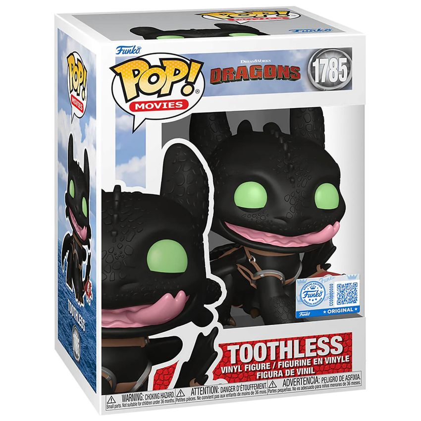 Funko POP! Dragons Toothless w/Tongue #1785