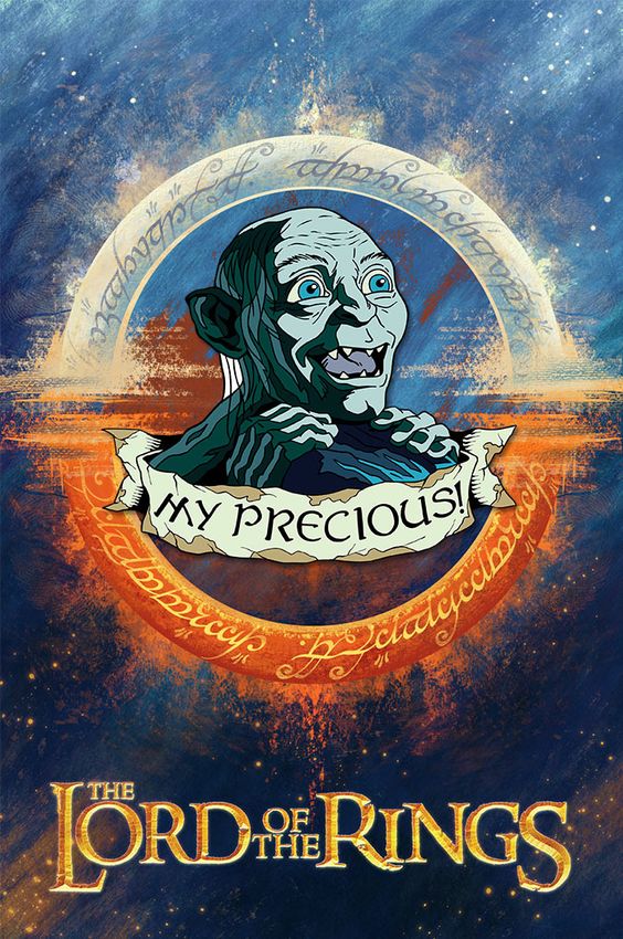 Металлический пин "Lord of the Rings: Gollum" Металлический пин "Lord of the Rings: Gollum"