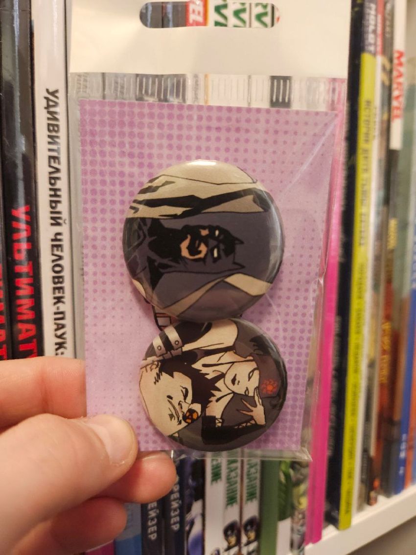 Набор значков из комикса Batman (2004) #623