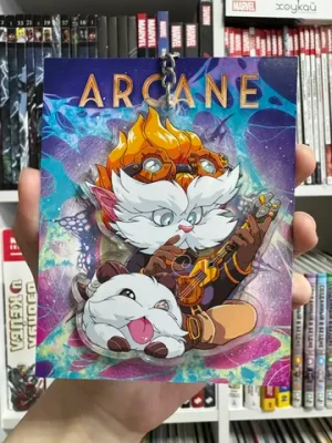 Акриловый брелок "Arcane: Heimerdinger" (Большой, 9см)