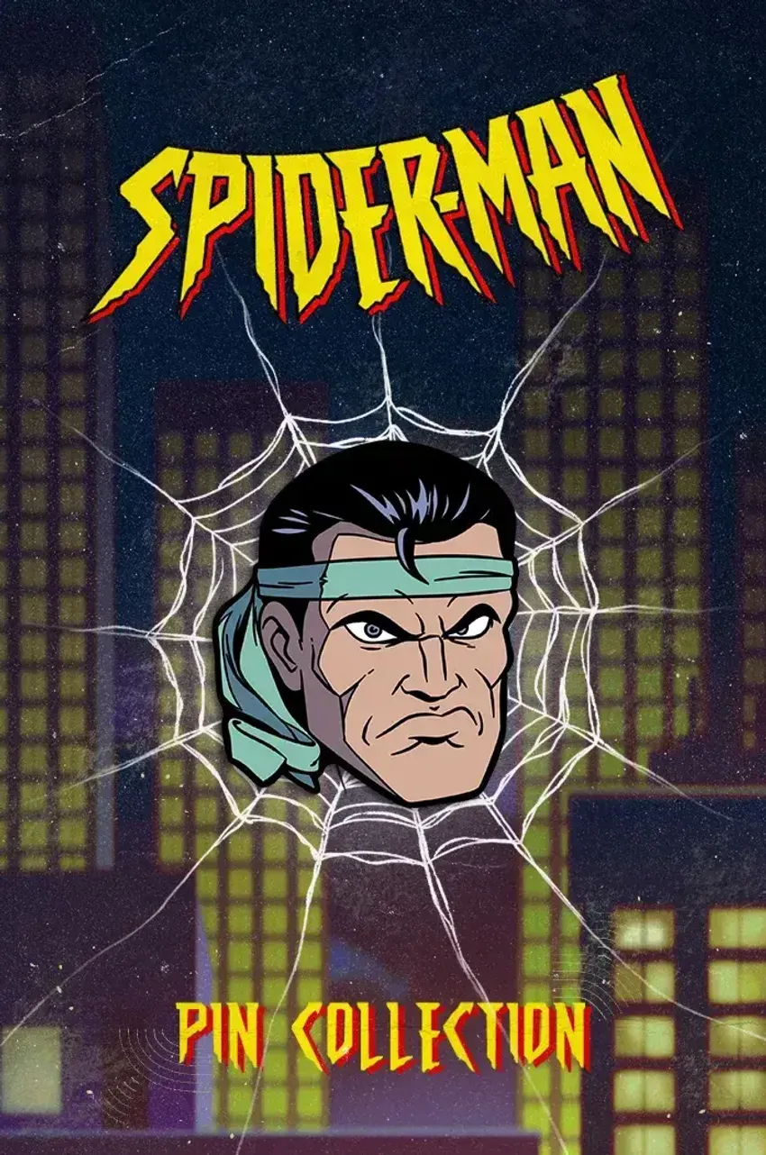 Металлический пин "Spider-Man 1994: Punisher"