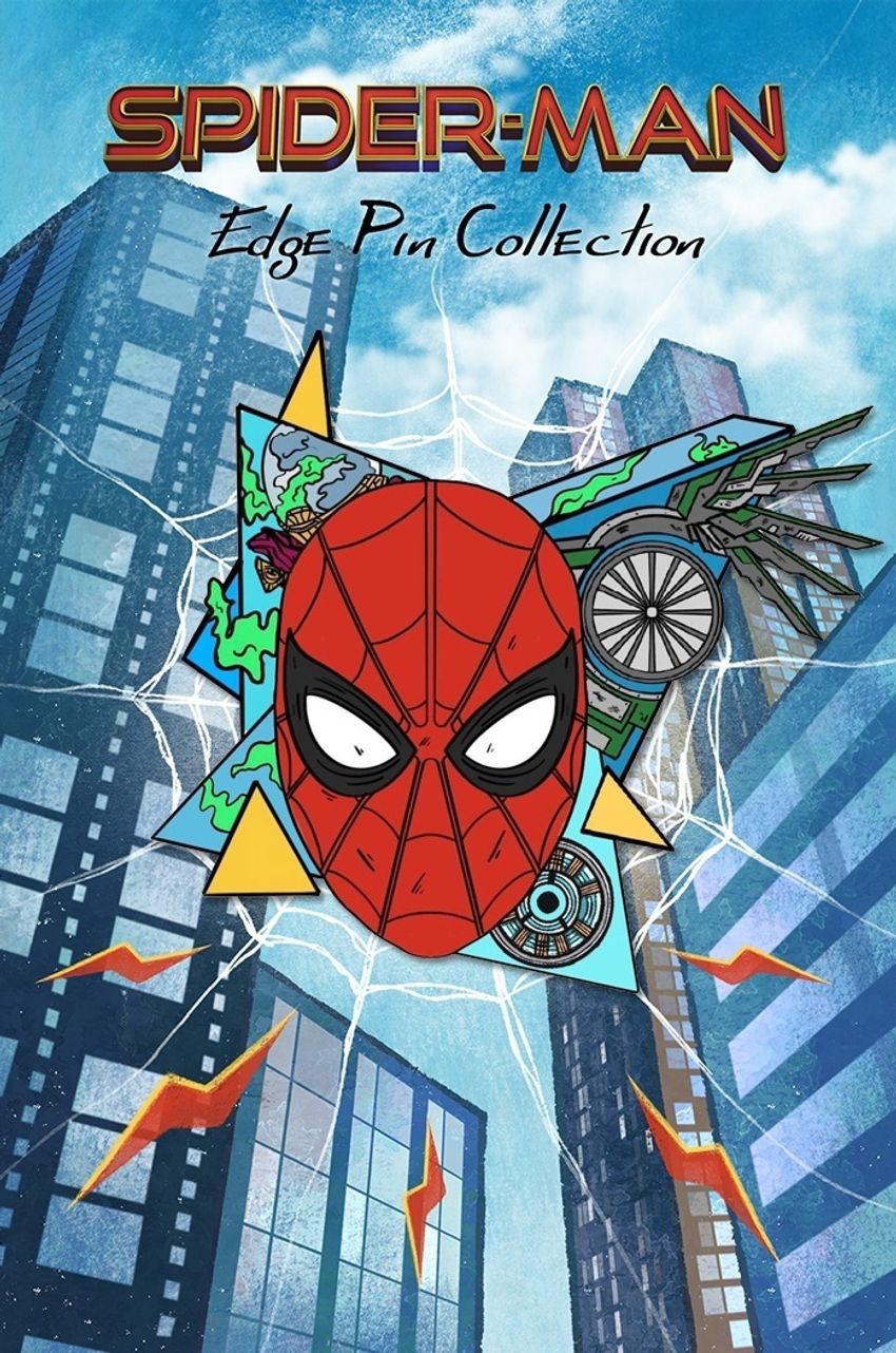 Коллекция пинов "Many Masks of Spider-Man Vol 1"