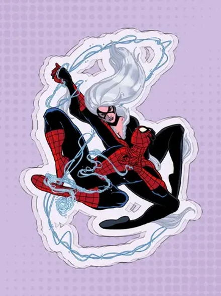 Акриловый стенд "Spider-Man & Black Cat"