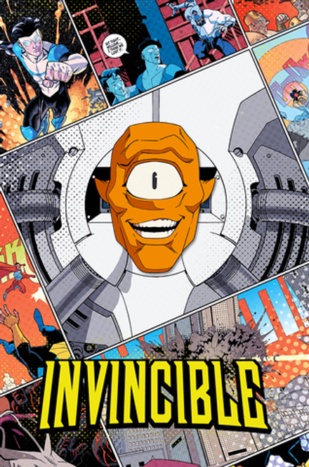 Металлический пин "Invincible: Allen"