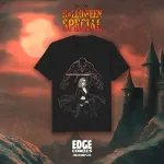 EDGE VHS Halloween Special crowdfunding: Футболка "Кэт - охотница на вампиров"