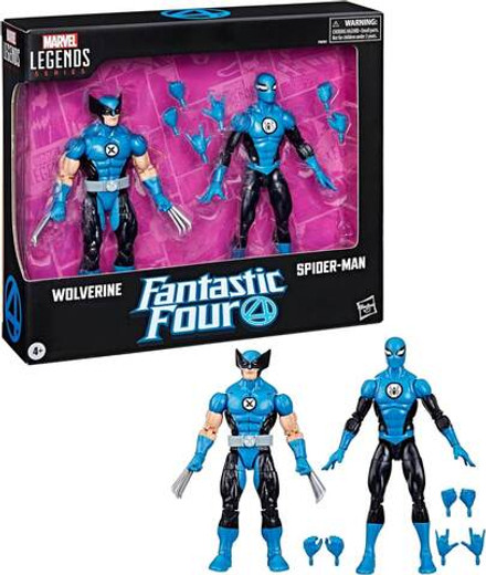 Wolverine and Spider-Man — Fantastic Four Marvel Legends 2-Pack