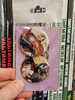 Набор значков из комикса Civil War (2015) Secret Wars #5