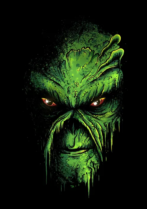 Открытка &quot;Swamp Thing&quot;