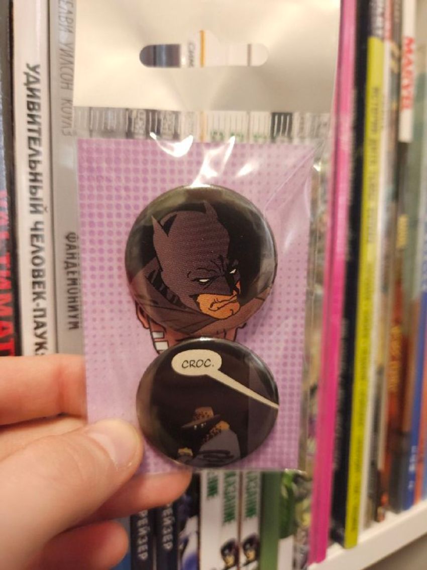 Набор значков из комикса Batman (2004) #623