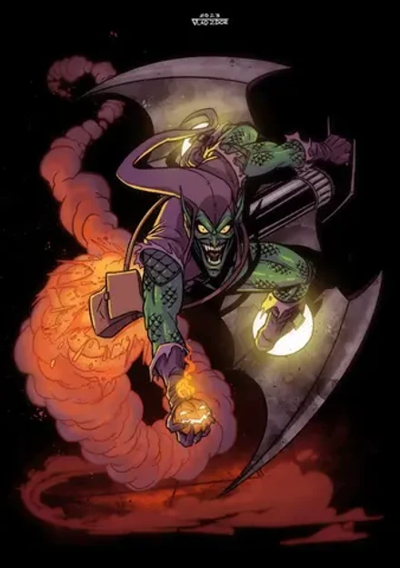 Открытка "Green Goblin"