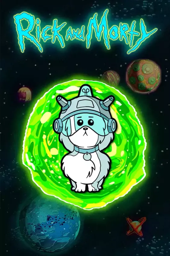 Металлический пин "Rick and Morty: Snuffles" Металлический пин "Rick and Morty: Snuffles"