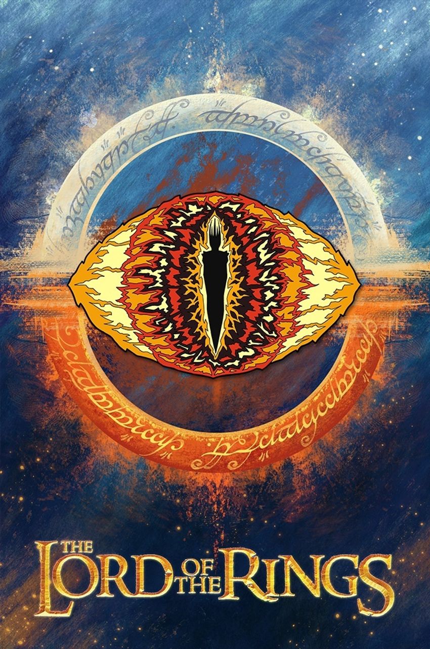 Металлический пин "Lord of the Rings: Eye of Sauron"