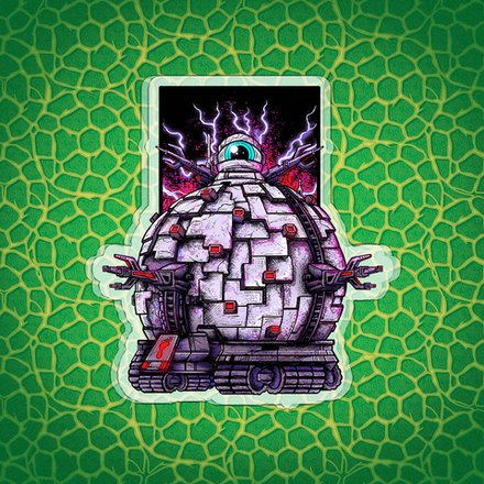 Акриловая фигурка "TMNT 1987: Technodrome"