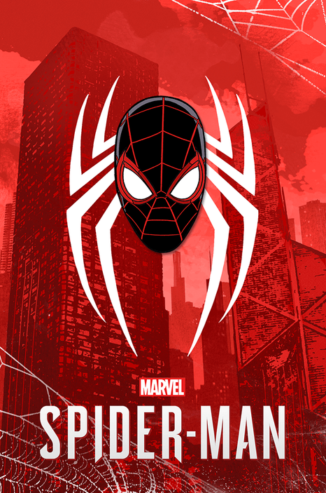 Металлический пин &quot;Marvel&#39;s Spider-Man: Miles Morales&quot;
