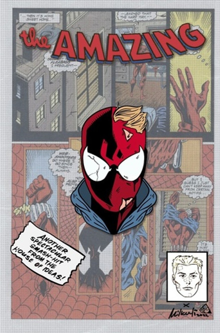 Металлический пин "Spider-Man Ben Reilly"