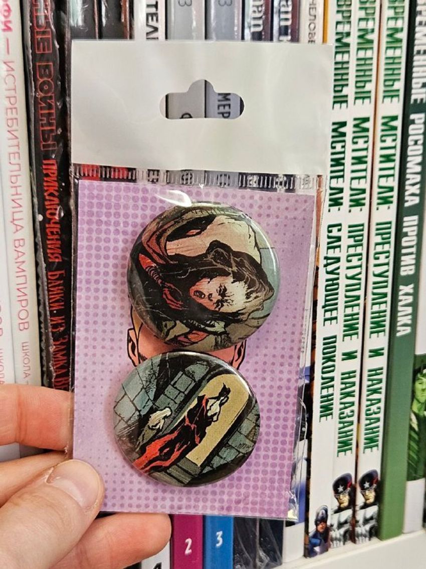 Набор значков из комикса Lucifer (2018) #2