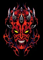 Открытка "Darth Maul"