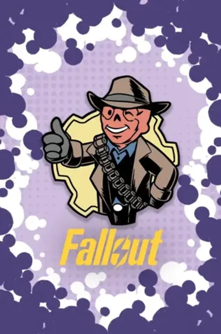 Металлический пин "Fallout: The Ghoul"