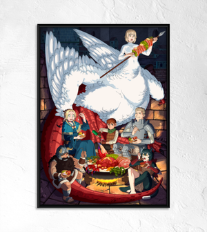 Постер "Dungeon Meshi"