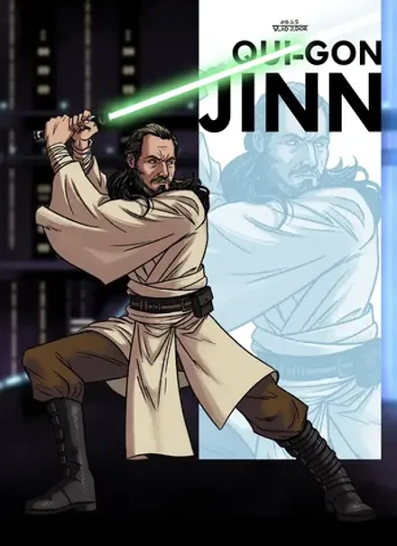 Открытка "Star Wars. Duels. Qui-Gon Jinn"