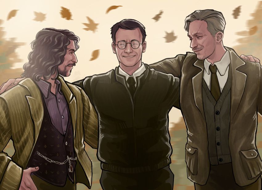 Открытка "Harry Potter: Marauders"