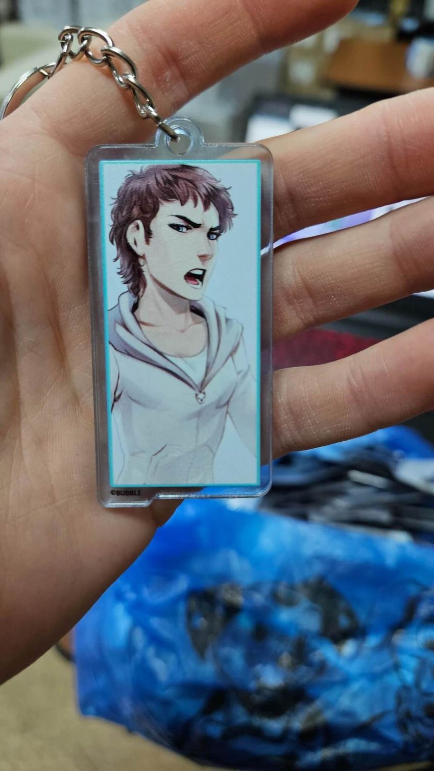 Акриловый брелок "Бесобой: Балор и Яна" (двухсторонний)