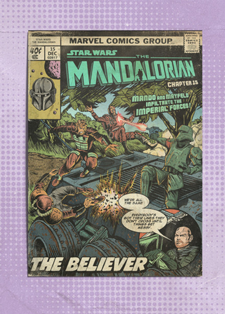 Открытка "Star Wars: Mandalorian. Chapter 15 "The Believer"