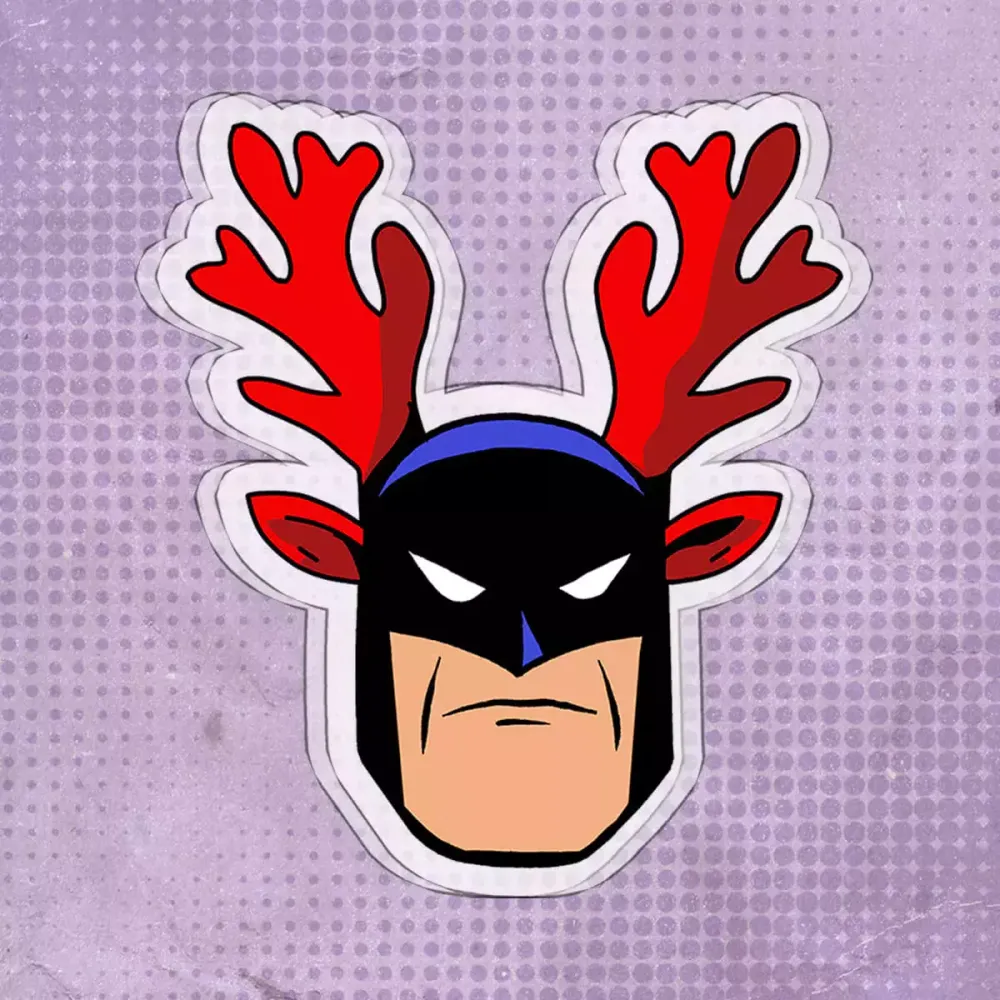 Акриловый брелок &quot;Christmas Batman&quot;