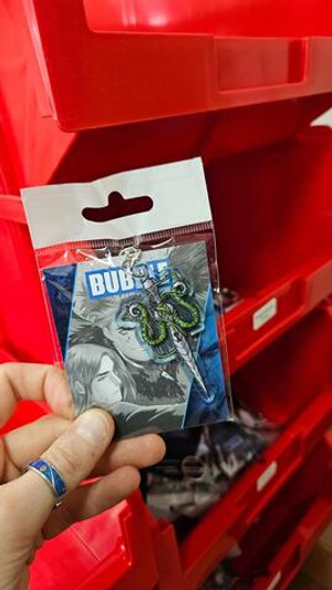 Акриловый брелок "Мироходцы: Игла Волка"