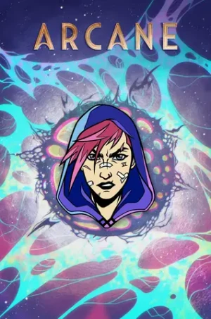 Металлический пин "Arcane: Vi"