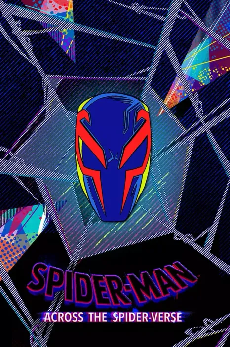 Металлический пин &quot;Across the Spider-Verse: Spider-Man 2099&quot;