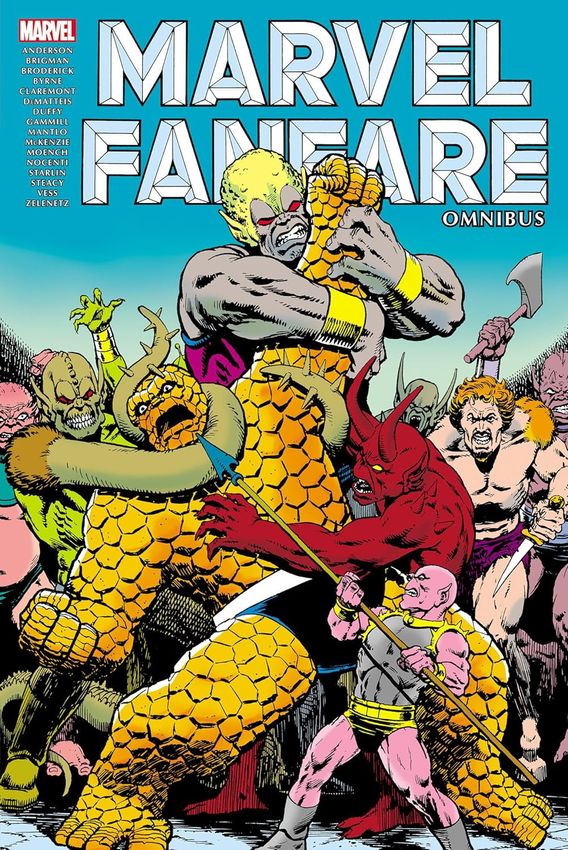 Marvel Fanfare Omnibus Vol. 2 Jim Starlin Cover