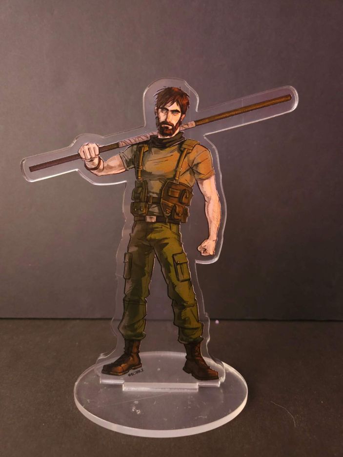 Акриловый стенд "Майор Гром: Олег Волков (сирийский)"