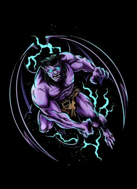 Открытка "Gargoyles: Goliath"