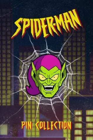 Металлический пин "Spider-Man 1994: Green Goblin"