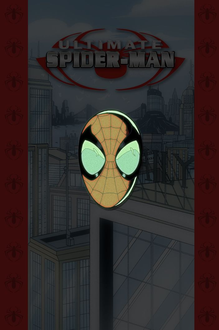 Металлический пин "Ultimate Spider-Man"